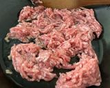 ジャージャー麺風★肉味噌そうめん作り方1写真