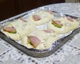 簡単かきまぜパン ズッキーニとハム作り方5写真
