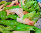 甘長ししとうとちくわの甘辛炒め作り方5写真