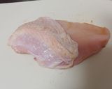 レンジで簡単♪鶏胸肉の香味野菜のせ作り方1写真