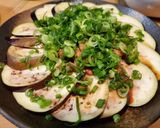 泉州水茄子でさっぱり蒸し料理作り方4写真