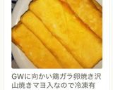 夫の鶏ガラ卵焼き作り方5写真