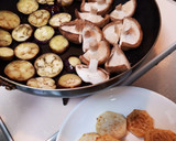 ナスと椎茸と長芋の焼きびたし作り方4写真