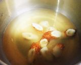 ほうれん草と竹輪の赤出汁の味噌汁作り方4写真
