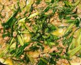お弁当に合う❗ニラひき肉卵焼き作り方7写真