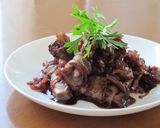 豚バラ肉と舞茸の赤ワイン煮作り方5写真