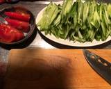 こんにゃく冷やし中華スクランブルエッグ風作り方1写真