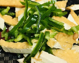 厚揚げとしらすのめんつゆ焼きうどん作り方1写真