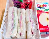 簡単ハムきゅうりサンドイッチ弁当作り方9写真