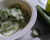 ③太胡瓜で新食感！毎日消費☆素麺つゆも！作り方2写真