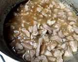 煮物の煮汁で おこわ（中華）作り方2写真