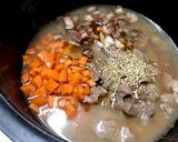 煮物の煮汁で おこわ（中華）作り方5写真