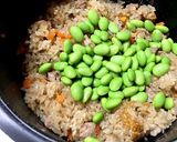 煮物の煮汁で おこわ（中華）作り方6写真