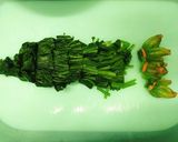 ほうれん草のスキッピーあえ+.。.:*・作り方1写真