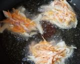 ☆人参・玉ねぎ・ベーコン♪かき揚げ☆作り方3写真
