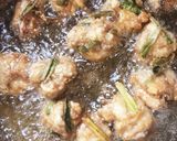 豚小間肉団子の竜田揚げ〜甘酢餡作り方4写真