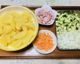 粒マスタードがアクセントなポテトサラダ！作り方1写真