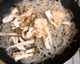 舞茸蒟蒻炒め作り方3写真