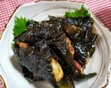 冷蔵庫さっぱり！山芋と残り物の磯辺揚げ作り方4写真