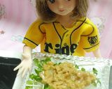 リカちゃんサイズ♡野球シリꕤ納豆サラダ*作り方8写真