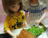 リカcサイズ♡野球シリꕤとんかつ巻き*作り方5写真