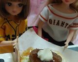 リカちゃんサイズ♡東京ドームバーガーയꕤ作り方16写真