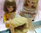 リカちゃんサイズ♡東京ドームバーガーയꕤ作り方18写真