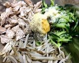 焼肉タレと粉チーズで美味！鶏ごぼうサラダ作り方4写真
