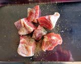 鶏もも肉とキノコのミルク煮込み作り方2写真