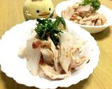 レンジ蒸し鶏 保存用（むね肉、ササミ）作り方5写真