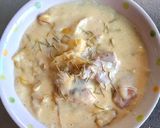鶏もも肉とキノコのミルク煮込み作り方13写真