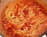 簡単トマトのスパゲッティ作り方7写真