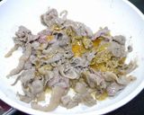 簡単！牛肉と長芋のマスタード炒め作り方4写真