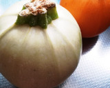 ズッキーニと舞茸とおあげさんのたいたん作り方1写真