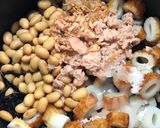 ひじき大豆竹輪高野豆腐ツナ缶の煮物作り方3写真