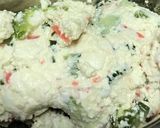 はんぺんとゴーヤのふわふわ焼き作り方3写真