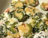 はんぺんとゴーヤのふわふわ焼き作り方5写真