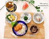 さつま揚げと薬味の冷やしうどん作り方5写真
