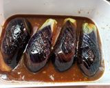 絶品！焼きナスのニンニクわさび漬け作り方3写真