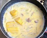 鶏もも肉とキノコのミルク煮込み作り方11写真