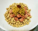 犬ご飯　羊肉とえごま作り方3写真