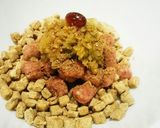 犬ご飯　羊肉とえごま作り方4写真