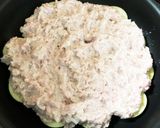 ズボラ さっぱりひき肉とナスの蒸し焼き作り方4写真