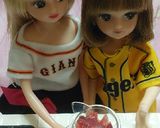 リカちゃんサイズ♡野球シリꕤ鮪の漬け丼*作り方1写真