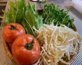 夏バテ予防 豚しゃぶ温野菜作り方1写真