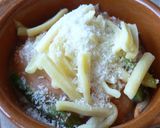 玉ねぎとアスパラのトマトクリームグラタン作り方7写真