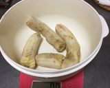 材料2つ☆熟れ過ぎバナナの大量消費おやき作り方1写真