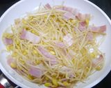 ダイエット!そらまめ☆もやしパスタ作り方4写真