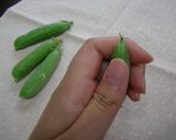 ちょっと楽しい♪えんどう豆の剥き方～☆作り方2写真