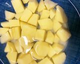 フレッシュトマトでじゃがいも団子炒め煮作り方1写真